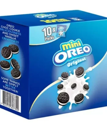 Oreo Mini Original Sandwich Cookies 20.4g Pouch (10 Packs)